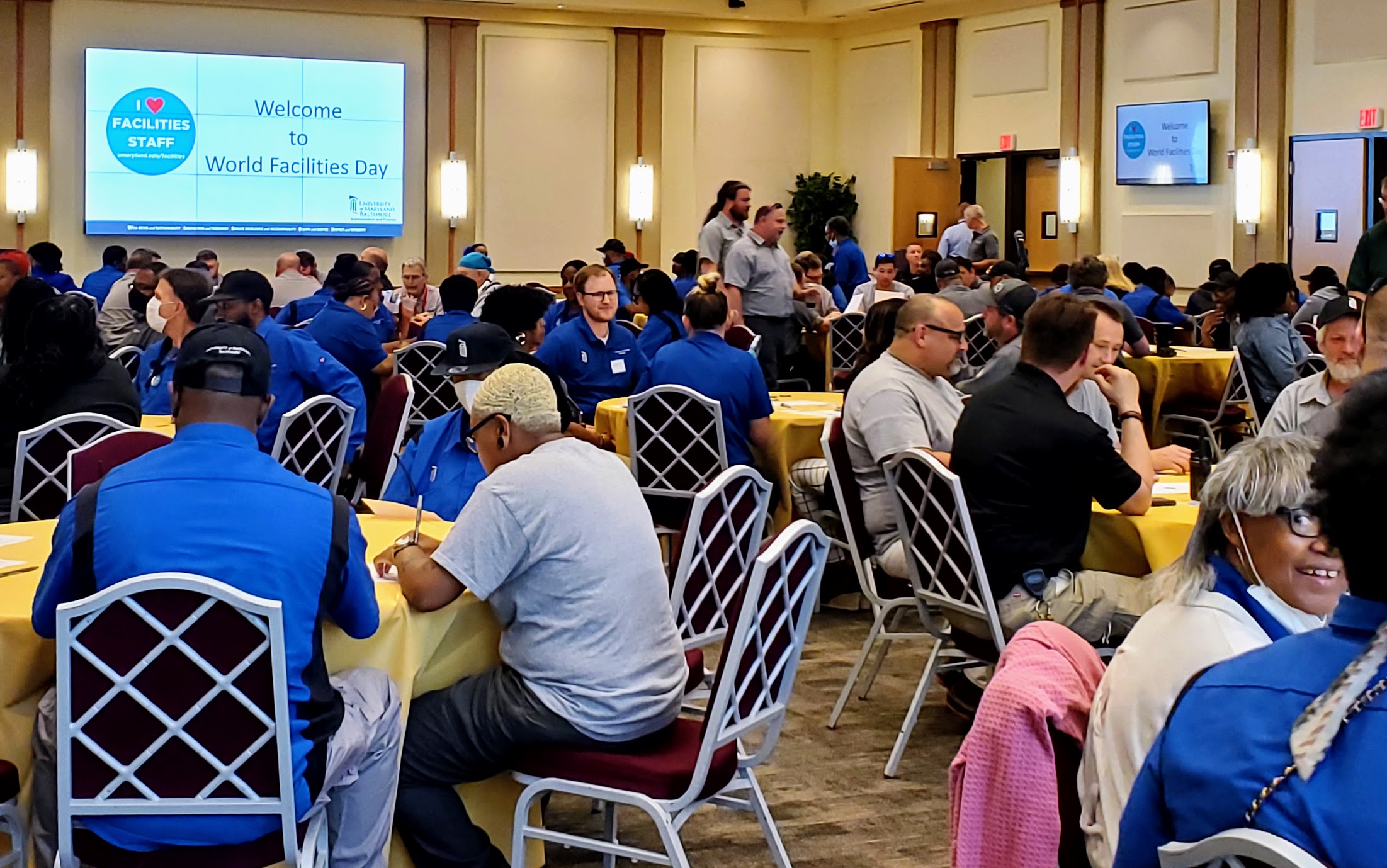 People Sitting at a conference 