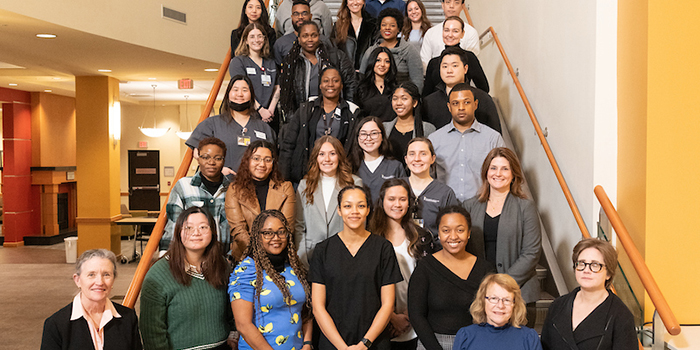 School of Nursing staff and students