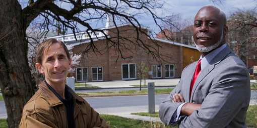 C. Daniel Mullins and Pastor Franklin Lance