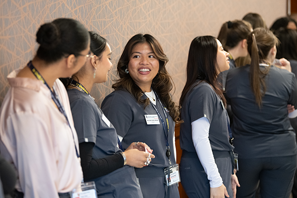 Students at Orientation