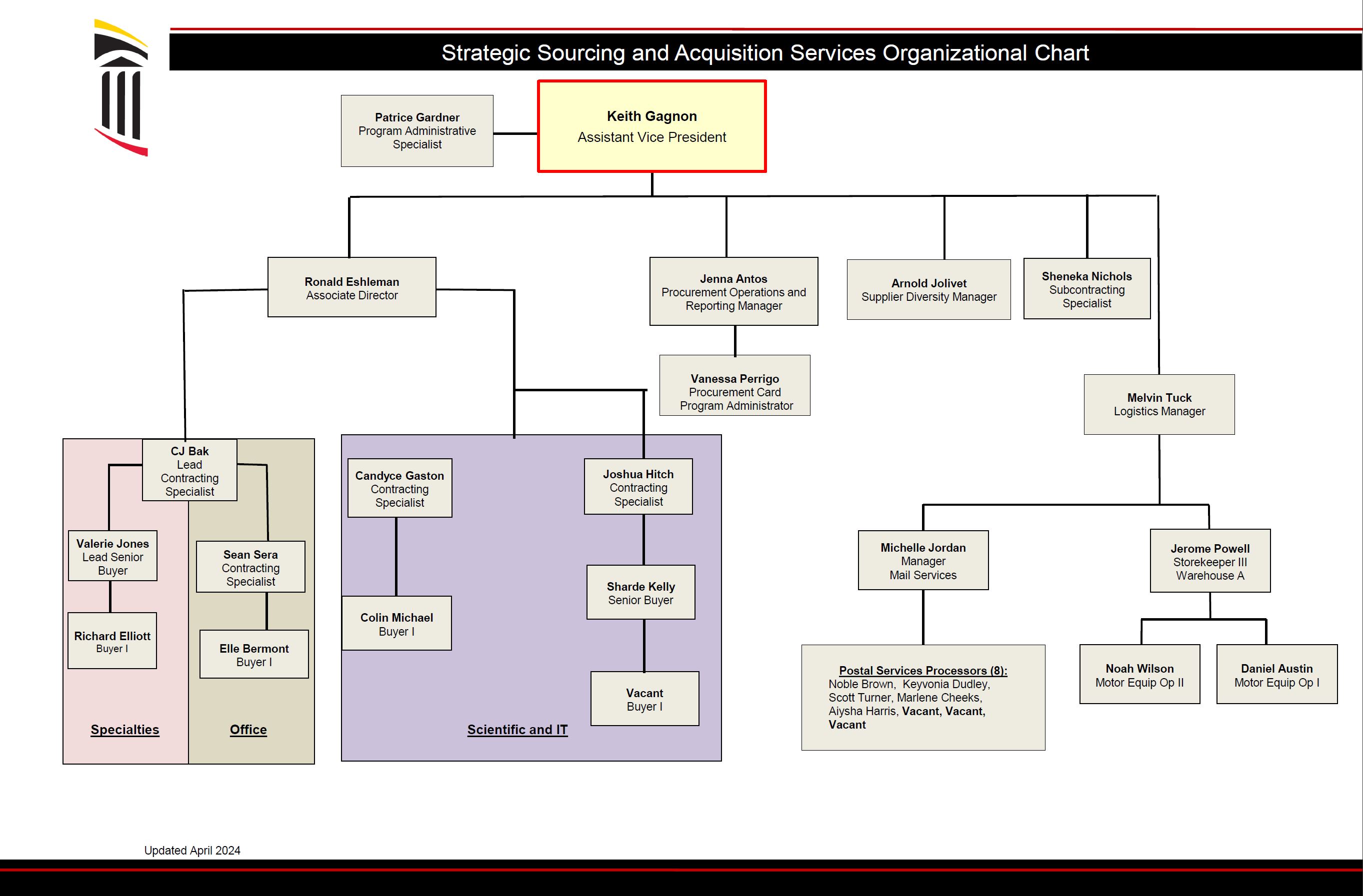 SSAS Org Chart Image