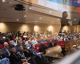 The audience at an EDI-hosted event