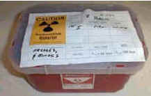 Radioactive Contaminated Sharps