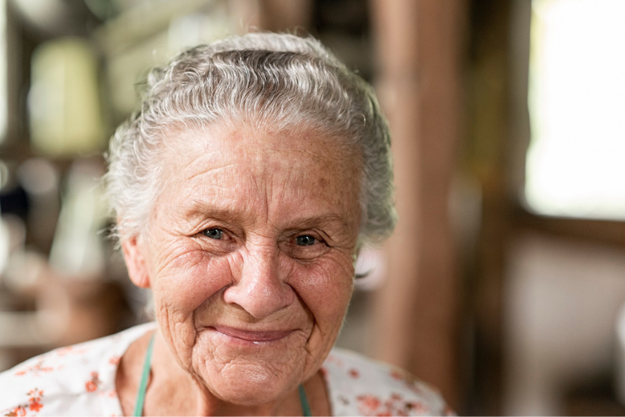 Photo of a senior woman