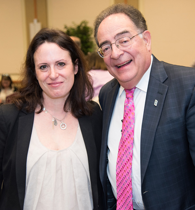 Maggie Haberman and Jay Perman 2