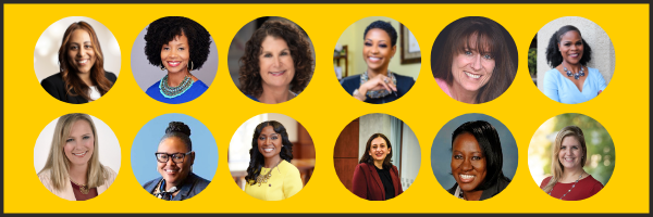 Top row: Isabel Rambob, Erika Boone, Kathy Flaminio, Gloria Mayfield Banks, Jennifer B. Litchman, Zuleide “Zu” Dietzenbach. Bottom row: MaryBeth Hyland, Sunday J. Jones, Tashni-Ann Dubroy, Patty Alvarez, Thelma Wright, Carin Morrell.