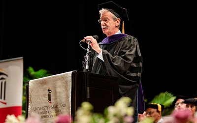 Former Maryland Attorney General Brian Frosh delivered the keynote address.