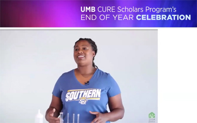 The CURE Scholars came together on to celebrate a year of success at their annual End of Year Celebration.