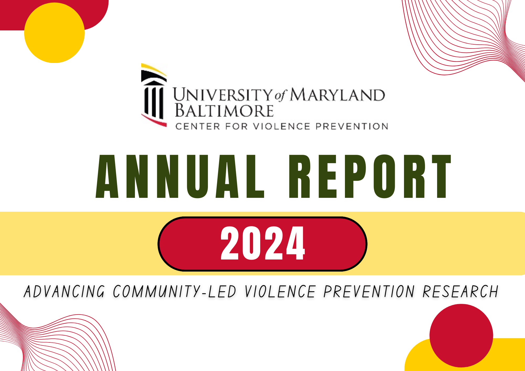 Center for Violence Prevention 2024 Annual Report